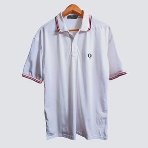 Fred Perry Men's Size XXL 2XL Polo Shirt Twin Tipped Mod
